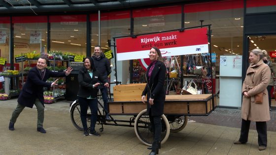 [VIDEO] Werkgevers Servicepunt fietst door Rijswijk voor meer banen