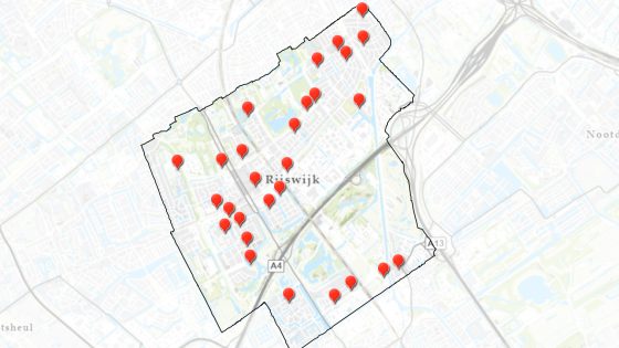 Alle stembureaus van Rijswijk op een rijtje