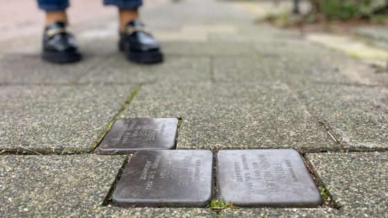 Rijswijk eert slachtoffers van de Holocaust met Struikelstenen