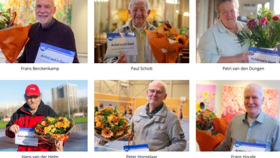 Stem nu op de meest actieve oudere voor ‘Rijswijkse Oud is Goud Awards’