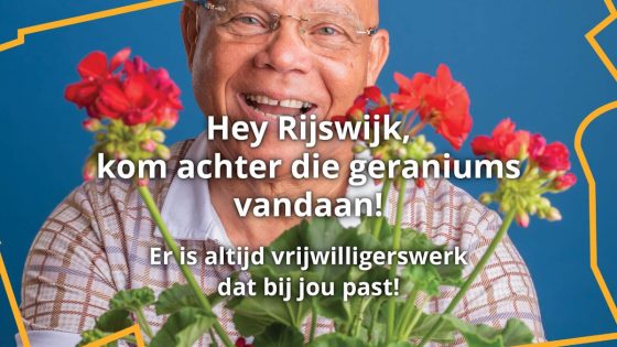 Rijswijk Doet lanceert kleurrijke campagne voor meer vrijwilligers