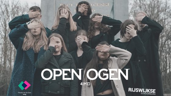 Theater Na de Dam brengt loopvoorstelling “Open Ogen” naar Rijswijk
