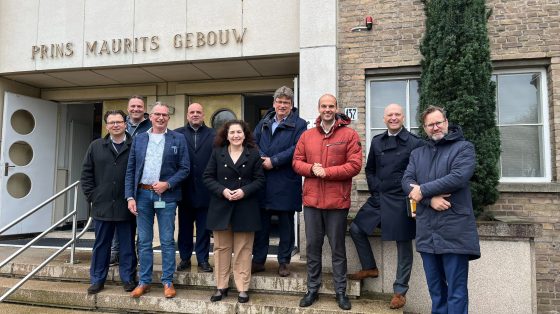 College van Rijswijk brengt werkbezoek aan TNO